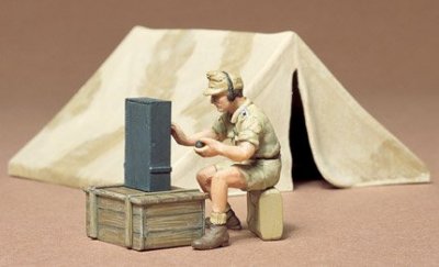 Plastikový model vojenské techniky Tamiya 35074 Tent Set 1:35 | pkmodelar.cz