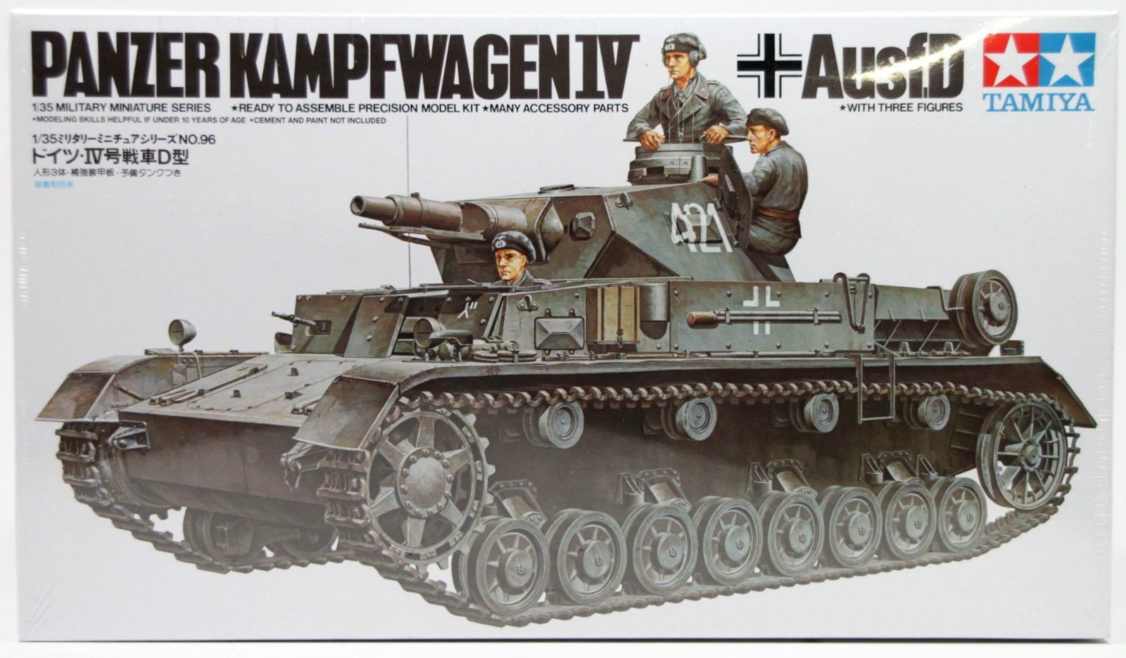 Plastikový model tanku Tamiya 35096 Panzer Kampfwagen IV 1/35 | pkmodelar.cz