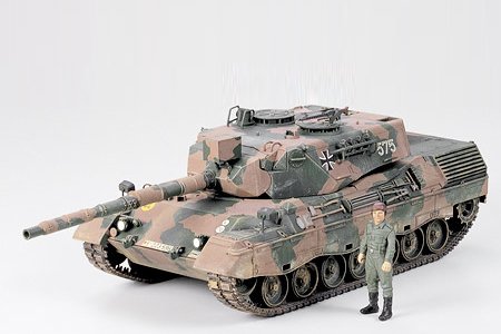 Plastikový model tanku Tamiya 35112 German Leopard A4 Tank 1/35 | pkmodelar.cz