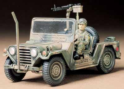 Plastikový model vojenské techniky Tamiya 35123 US M-151 A21 Ford Mutt 1/35  | pkmodelar.cz