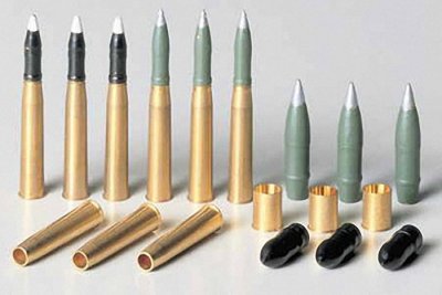 Plastikový model vojenské techniky Tamiya 35216 StuG III Brass 75mm & 105mm Projectiles 1/35 | pkmodelar.cz