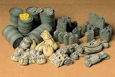 Plastikový model vojenské techniky Tamiya 35229 Allied Vehicles Accessory Set 1/35