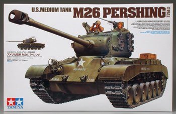 Plastikový model tanku Tamiya 35254 US Medium Tank M26 Pershing T26E3 1:35