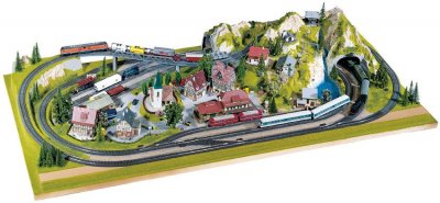 Noch 81660 Hotový základ pro kolejiště "Mühltal" | pkmodelar.cz