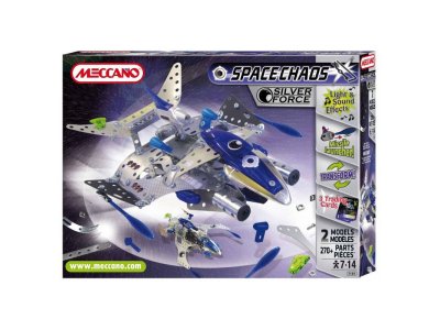 MECCANO Space Chaos - Silver Force Destroyer | pkmodelar.cz