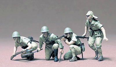 Plastikový model vojáků Tamiya 35090 Japanese Army Infantry 1:35 | pkmodelar.cz