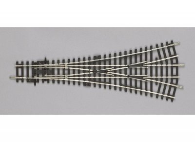 PIKO 55225 H0 W3 Trojitá výhybka 239mm/15°/15° ruční