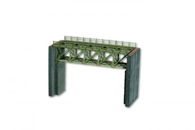 NOCH 67010 H0 Stavebnice - železniční most ocelový přímý 188mm