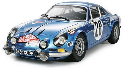 Plastikový model auta Tamiya 24278 Alpine A110 Monte Carlo 71 1:24 | pkmodelar.cz