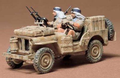 Plastikový model vojenské techniky Tamiya 35033 British Jeep SAS 1:35 | pkmodelar.cz