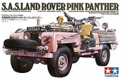Plastikový model vojenské techniky Tamiya 35076 British SAS Pink Panther Land Rover 1:35 | pkmodelar.cz