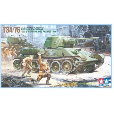 Plastikový model tanku Tamiya 35149 T34/76 ChTZ Ver. 1:35 | pkmodelar.cz