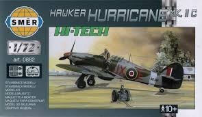 Plastikový model letadla Směr 0882 Hawker Hurricane Mk.II C 1:72