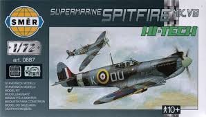 Plastikový model letadla Směr 0887 Supermarine Spitfire Mk.VB 1:72 | pkmodelar.cz