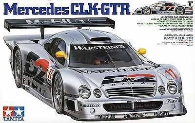 Plastikový model auta v měřítku 1:24 na slepování  Tamiya 24195 Mercedes CLK-GTR 1:24