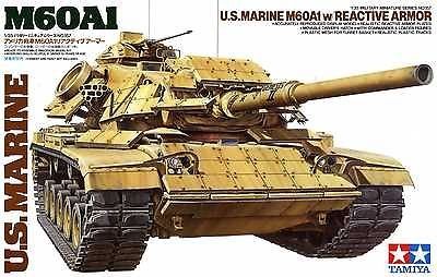 Plastikový model tanku Tamiya 35157 U.S. Marines M60A1 with Reactive Armor 1:35 | pkmodelar.cz