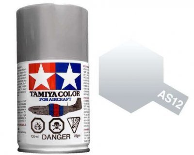 Tamiya 86512 AS-12 Bare-Metal Silver 100ml 