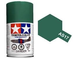 Tamiya 86517 AS-17 Dark Green 100ml (IJA) WWII Japanese Army