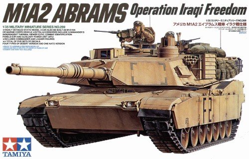 Plastikový model tanku Tamiya 35269 M1A2 Abrams OIF 1:35 | pkmodelar.cz