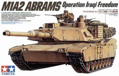 Plastikový model tanku Tamiya 35269 M1A2 Abrams OIF 1:35