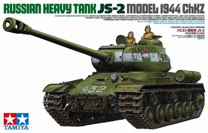 Plastikový model tanku Tamiya 35289 Russian Heavy Tank JS-2 Model - 1944 ChKZ 1:35 | pkmodelar.cz