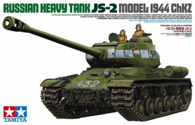 Plastikový model tanku Tamiya 35289 Russian Heavy Tank JS-2 Model - 1944 ChKZ 1:35