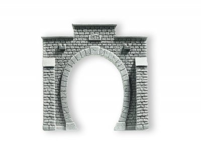 Noch 48051 Zeď kamenná šedá - portál tunelu jednokolejný 10 x 10 cm TT