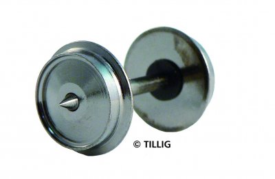 Tillig 76900 H0 Dvojkolí 11,0mm jednostranně izolované