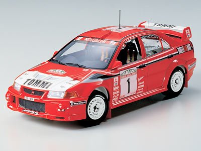 Plastikový model auta Tamiya 24220 Mitsubishi Lancer Evo VI 1:24 | pkmodelar.cz