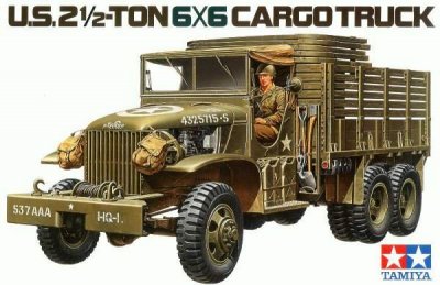 Plastikový model vojenské techniky Tamiya 35218 US 2 1/2ton 6x6 Cargo Truck 1:35