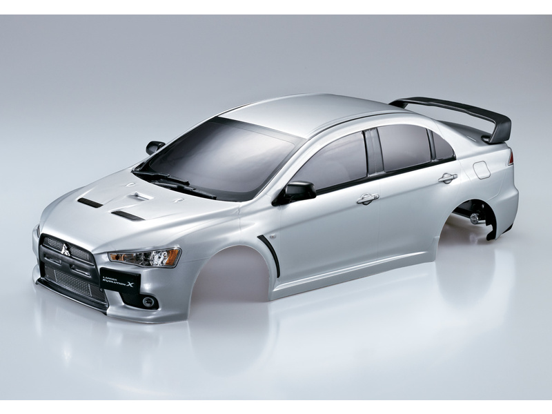 Killerbody karosérie 1:10 Lancer EVO X stříbrná | pkmodelar.cz