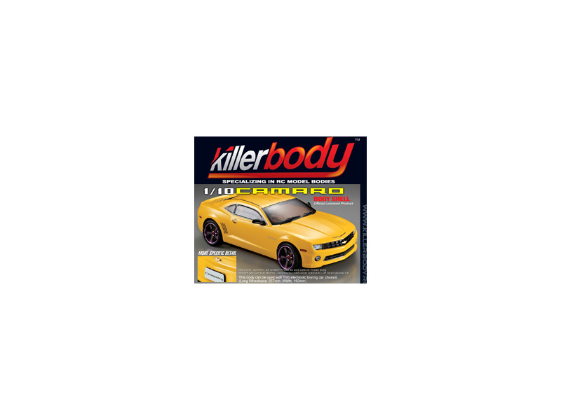 Killerbody karosérie 1:10 Camaro 2011 stříbrná | pkmodelar.cz