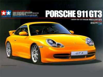 Plastikový model auta v měřítku 1:24 na slepování  Tamiya 24229 Porsche 911 Gt3 1:24
