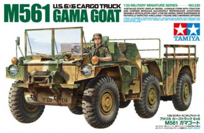 Plastikový model vojenské techniky Tamiya 35330 American 6x6 M561 Gamma Goat 1:35 | pkmodelar.cz