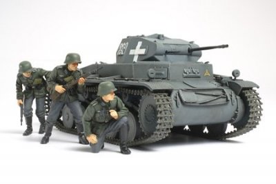 Plastikový model tanku Tamiya 35299 Pz.kpfw II Ausf.C (Sd.Kfz.121) - Polish Campaign 1:35