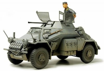 Plastikový model vojenské techniky Tamiya 35270 Sd.Kfz.222 w/Photo Etched Parts 1:35