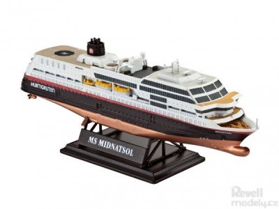 Plastikový model lodě Revell 05817 - MS Midnatsol (Hurtigruten) 1:1200