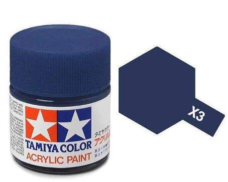 Akrylová barva Tamiya X-3 Royal blue 10ml | pkmodelar.cz