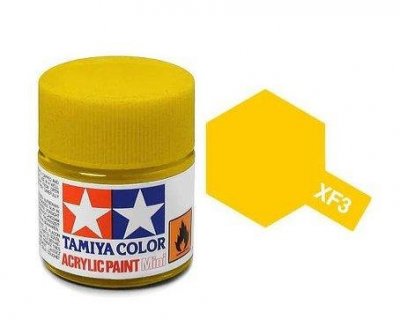 Akrylová barva Tamiya XF-3 Flat Yellow 10ml