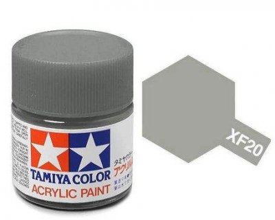 Akrylová barva Tamiya XF-20 Medium Grey 10ml