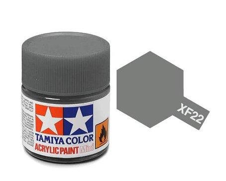 Akrylová barva Tamiya XF-22 RLM Grey 10ml | pkmodelar.cz