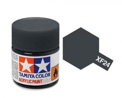 Akrylová barva Tamiya XF-24 Dark Grey 10ml