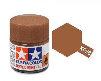 Akrylová barva Tamiya XF-28 Dark Cooper 10ml