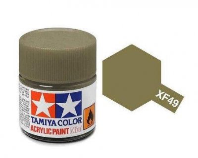 Akrylová barva Tamiya XF-49 Khaki 10ml