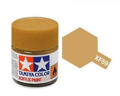Akrylová barva Tamiya XF-59 Desert Yellow 10ml