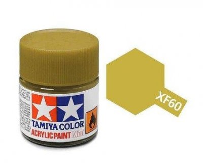 Akrylová barva Tamiya XF-60 Dark Yellow 10ml