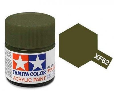 Akrylová barva Tamiya XF-62 Olive drab 10ml