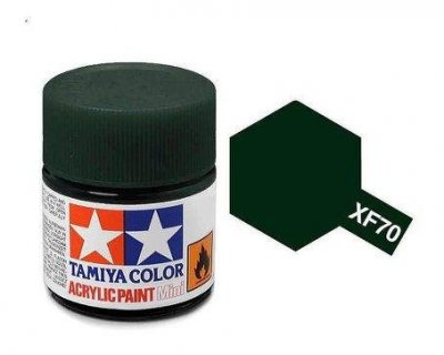 Akrylová barva Tamiya XF-70 dark Green 2 IJN