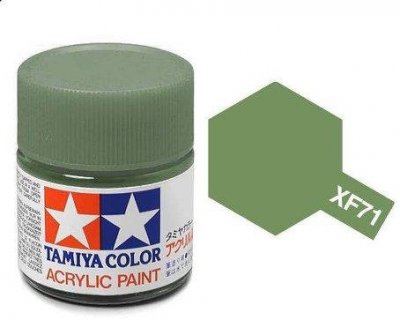 Akrylová barva Tamiya XF-71 Cockpit Green IJN
