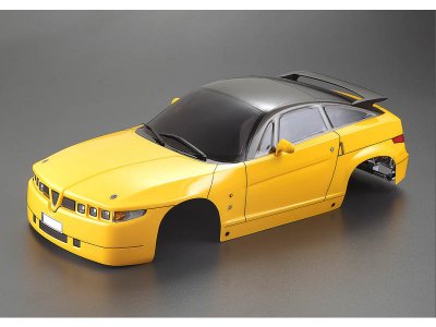 Killerbody karosérie 1:10 Alfa Romeo SZ žlutá